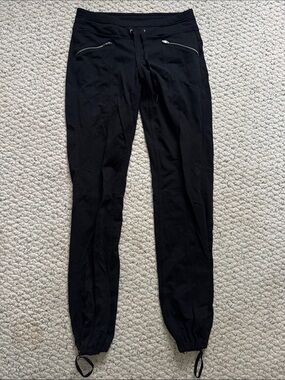 Athleta Black Jogger Sweatpants with Zip Pockets